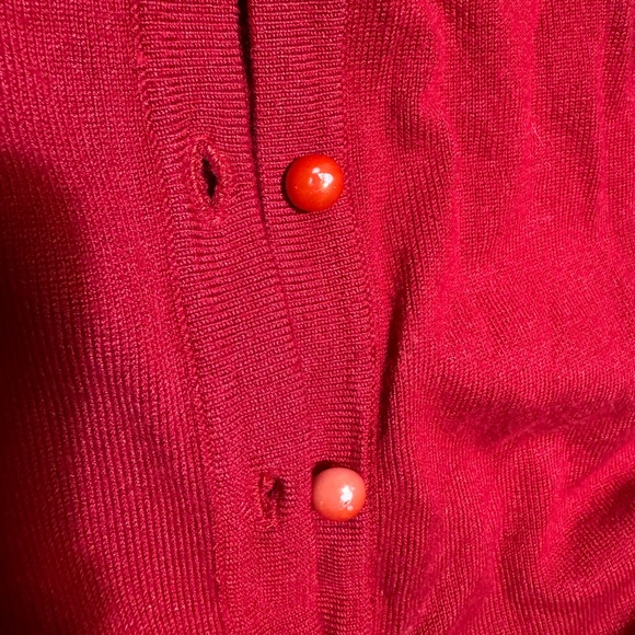 Nina Murati Floral Appliqué Cardigan - Picture 6 of 6